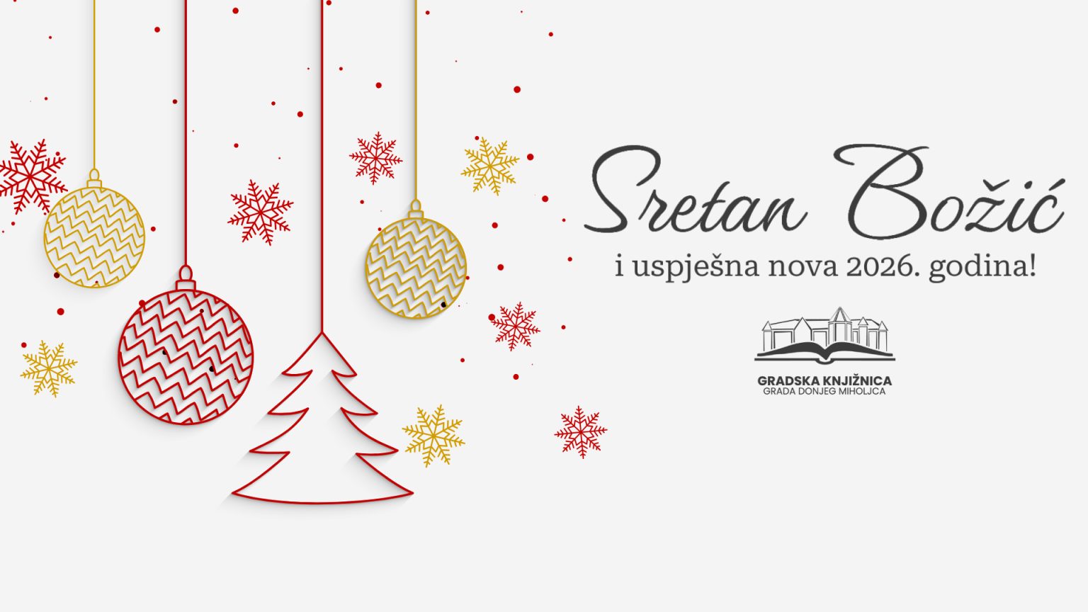 Sretan Božić i nova 2026. godina