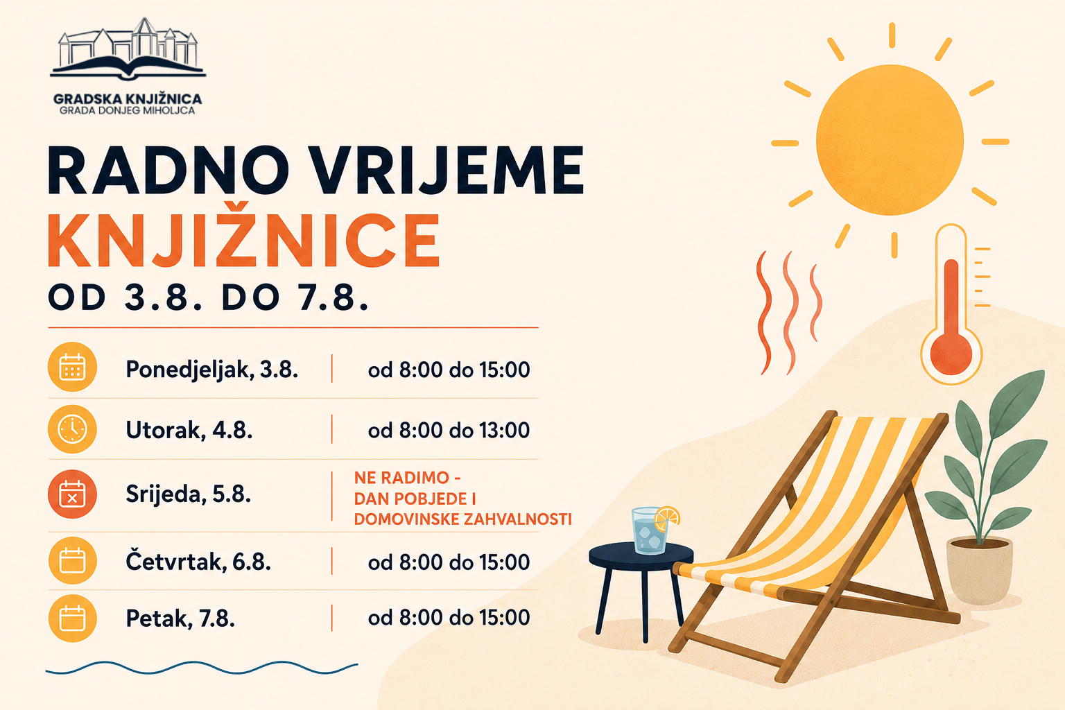 VAŽNA OBAVIJEST – TOPLINSKI VAL