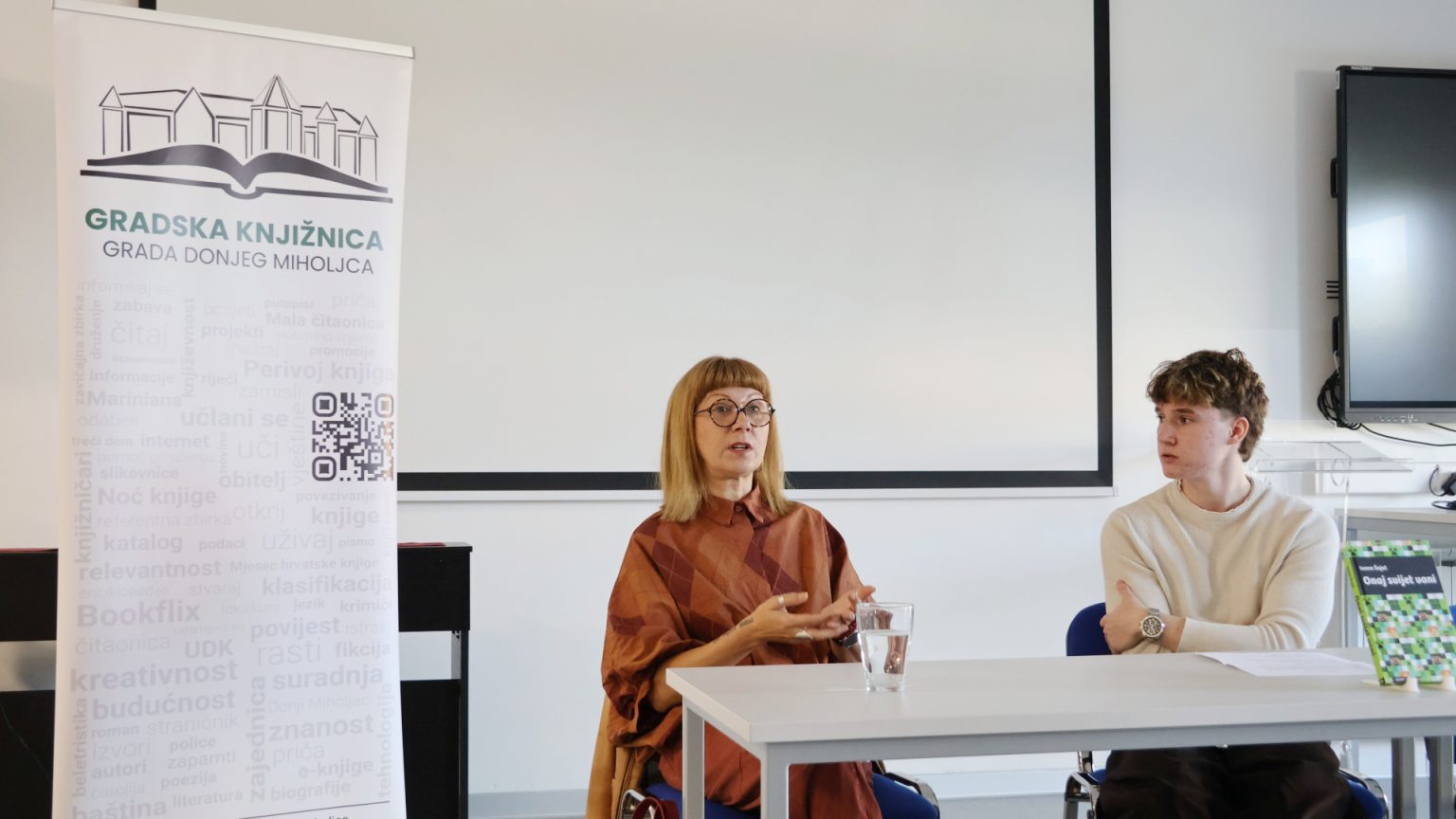 Gostovanje Ivane Šojat u Srednjoj školi Donji Miholjac.